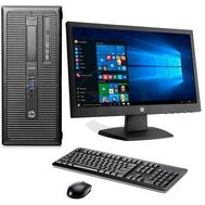 Hp 406 g2 mt - core i3-6th gen - 3.7 ghz - 8 gb ram - 500gb hdd - 18.5 Inch Monitor - keyboard, mouse Mini & Micro Tower PC