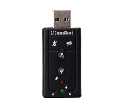 Usb virtual 7.1 channel sound adapter Computer Accessories