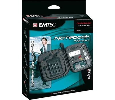 Emtec - Notebook Travel Kit 10 in 1 Computer Accessories