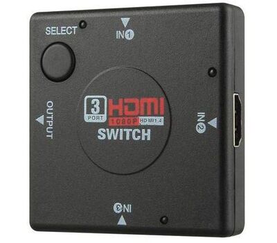 ​Generic 3 port hdmi switch splitter​ Computer Accessories