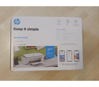 HP DeskJet 2720 All-in-One Printer (3XV18B) DeskJet, InkJet & OfficeJet Printers