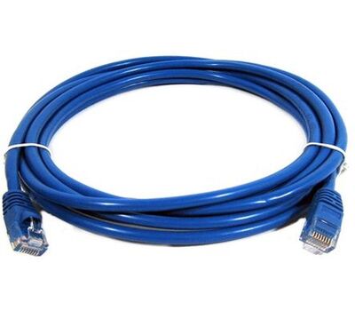 Network patch cable, 1.5m cat6 booted unshielded (utp) Cables